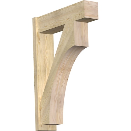 Ekena Millwork Westlake Block Rough Sawn Outlooker, Douglas Fir, 8"W x 30"D x 42"H OUT08X30X42WTL05RDF